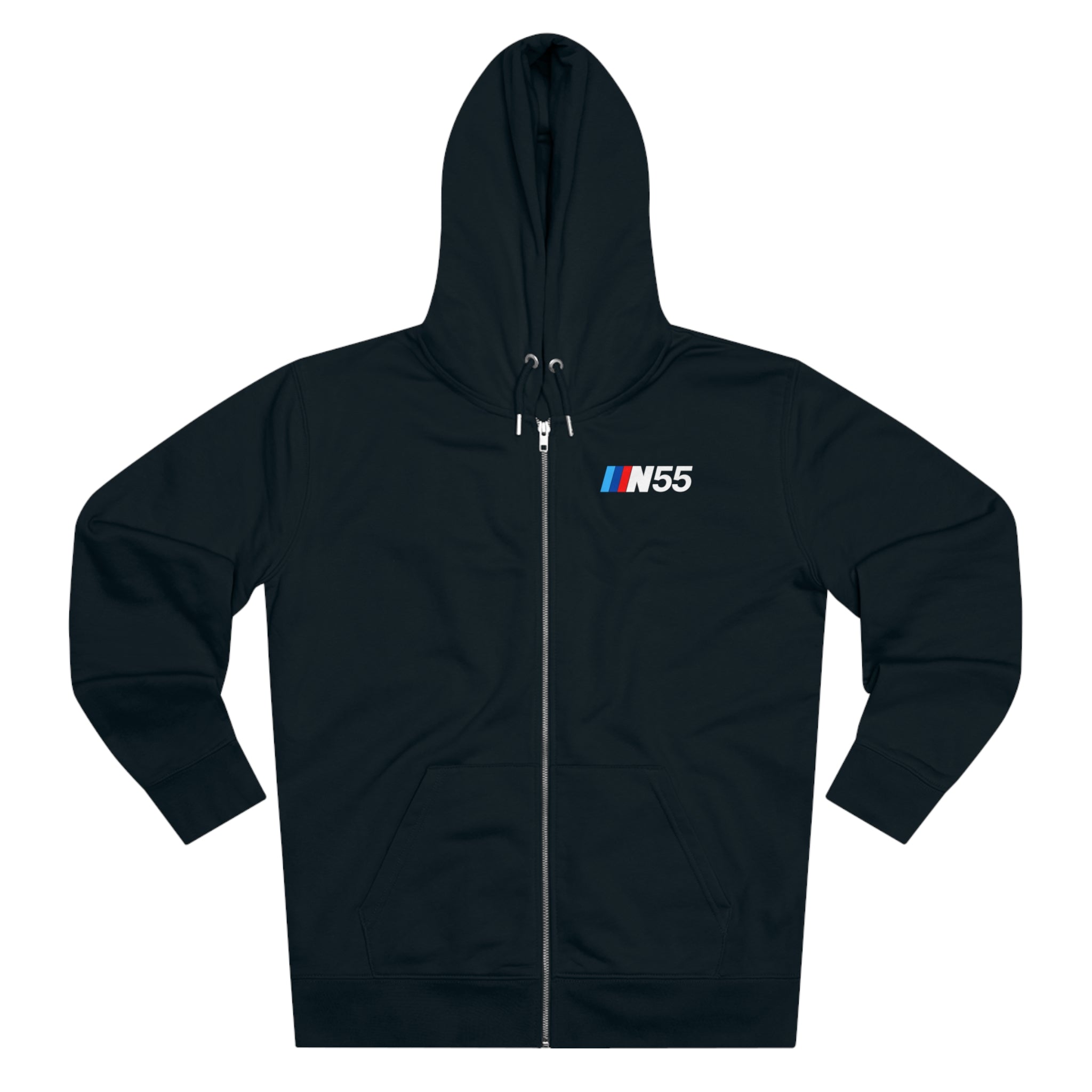 Bimmer N55 Enthusiast's Full Zip Hoodie Black / M