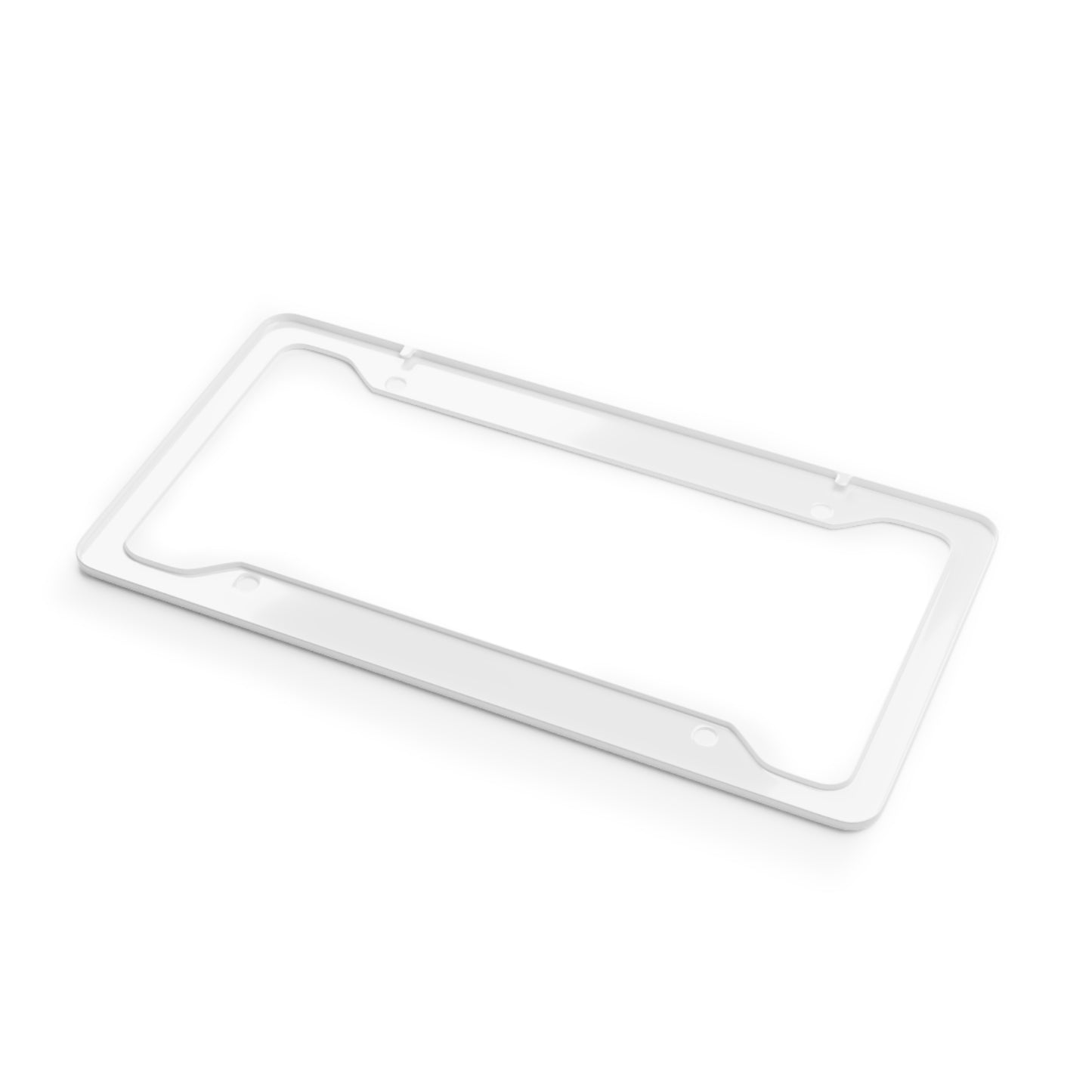 S63 Engine License Plate Frame