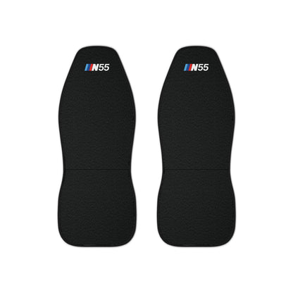 Bring the legendary power of the BMW N55 engine right into your car's interior with these exclusive S55 seat covers. Designed for those who appreciate the engineering excellence behind the N55, these covers offer both protection and style. Made from high-quality, thick polyester fabric, they ensure durability while paying homage to one of BMW's most celebrated engines.