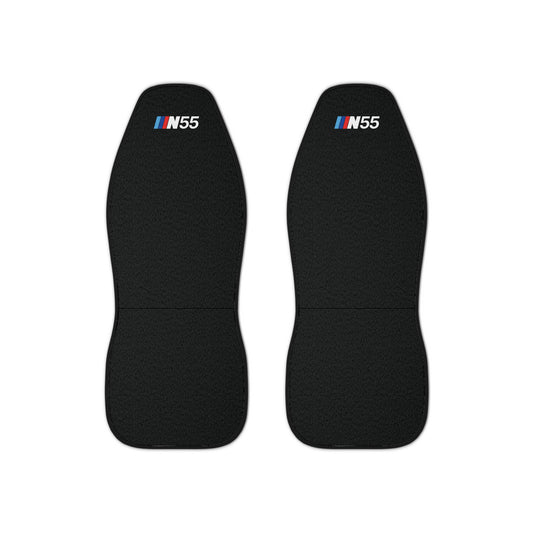 Bring the legendary power of the BMW N55 engine right into your car's interior with these exclusive S55 seat covers. Designed for those who appreciate the engineering excellence behind the N55, these covers offer both protection and style. Made from high-quality, thick polyester fabric, they ensure durability while paying homage to one of BMW's most celebrated engines.