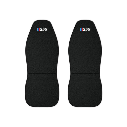 Bring the legendary power of the BMW S55 engine right into your car's interior with these exclusive S55 seat covers. Designed for those who appreciate the engineering excellence behind the S55, these covers offer both protection and style. Made from high-quality, thick polyester fabric, they ensure durability while paying homage to one of BMW's most celebrated engines.