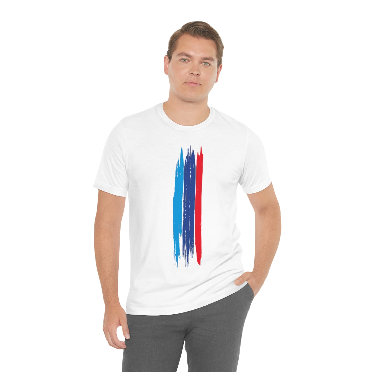 Bimmer M Paint Strokes Short Sleeve T-Shirt