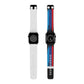 Bimmer M  Paint Strokes Apple Watch Band - Black