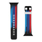 Bimmer M  Paint Strokes Apple Watch Band - Black